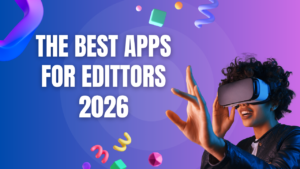 Best apps for editors in 2026 — AI photo and video editing tools on a smartphone screen